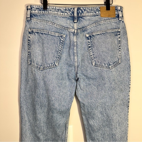 Rag & Bone Piper Low-Rise Straight Jeans Size 31 - Picture 5 of 12
